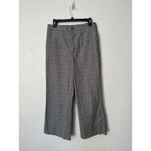 Show Me Your Mumu Plaid Clover Straight Flare Pants Size Large